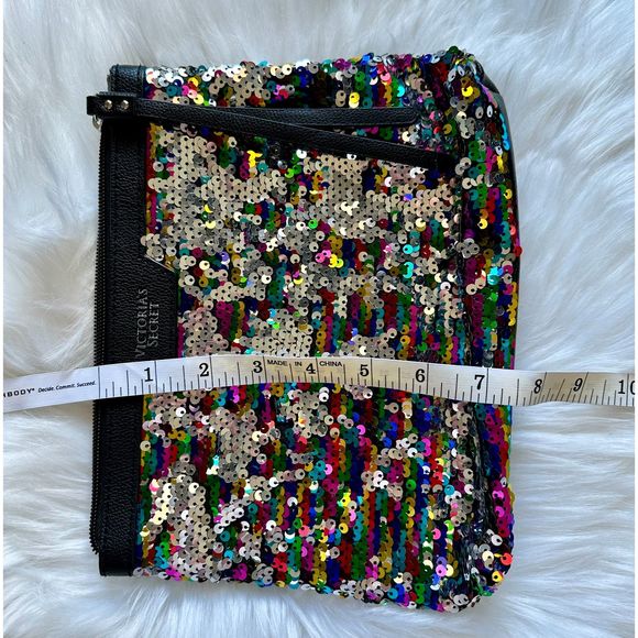 Victoria's Secret Sequins Makeup Bag - Picture 5 of 7